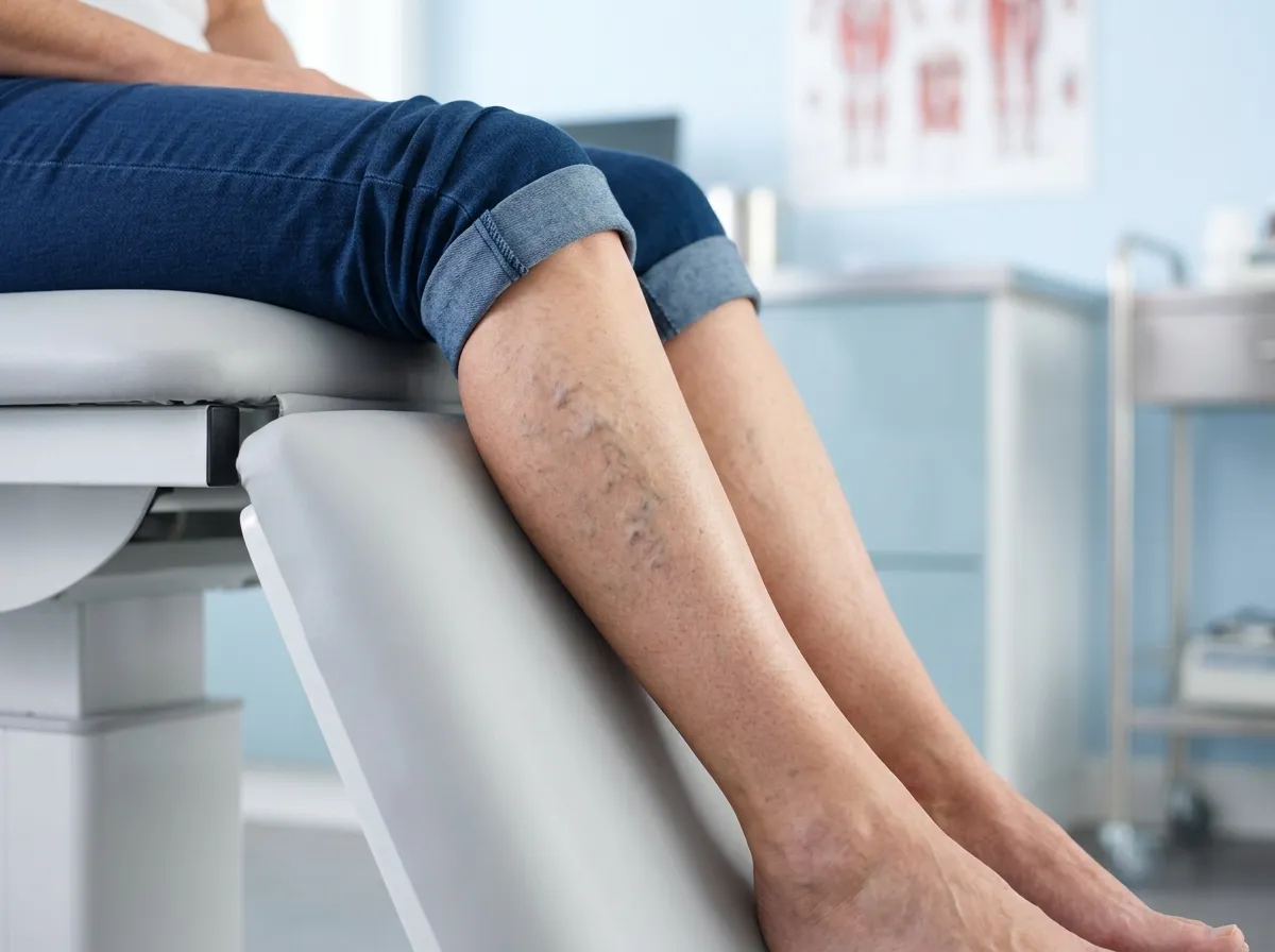 Varicose Veins Banner Black and White